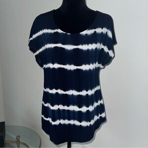 Tryst Rayon Tie Dye Top Medium